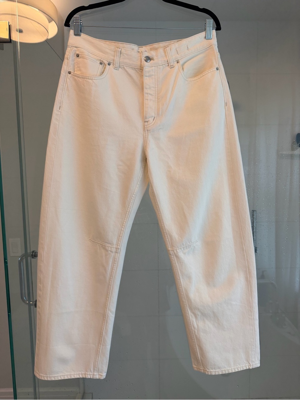 Madewell barrel leg jeans